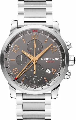 Montblanc TimeWalker Chrono Voyager UTC Anthracite / Bracelet 107303