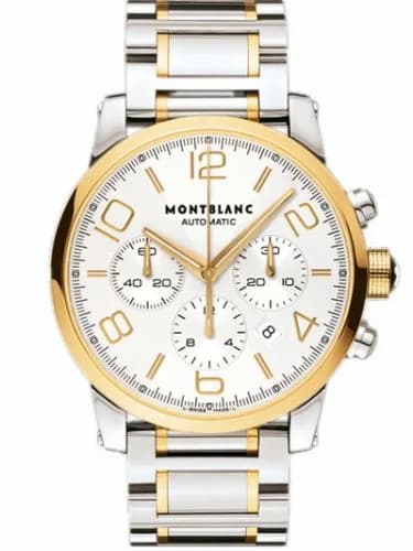 Montblanc Timewalker Chronograph Automatic Two Tone Yellow 107320 — фото часов Montblanc Timewalker Chronograph Automatic Two Tone Yellow 107320 — фото часов