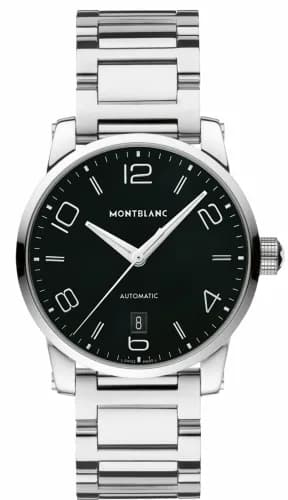 Montblanc TimeWalker Date Automatic 39 Black / Bracelet 110339 — фото часов Montblanc TimeWalker Date Automatic 39 Black / Bracelet 110339 — фото часов