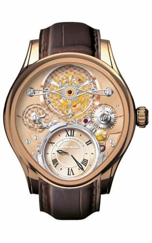 Montblanc Tourbillon Bi-Cylindrique Red Gold 106495 — фото часов Montblanc Tourbillon Bi-Cylindrique Red Gold 106495 — фото часов