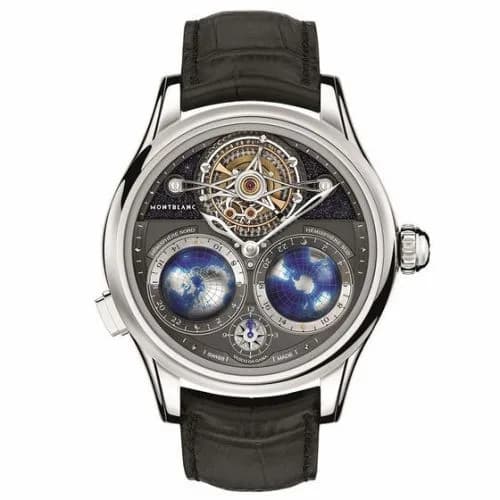 Montblanc Tourbillon Cylindrique Geospheres Night Sky 115053 — фото часов Montblanc Tourbillon Cylindrique Geospheres Night Sky 115053 — фото часов