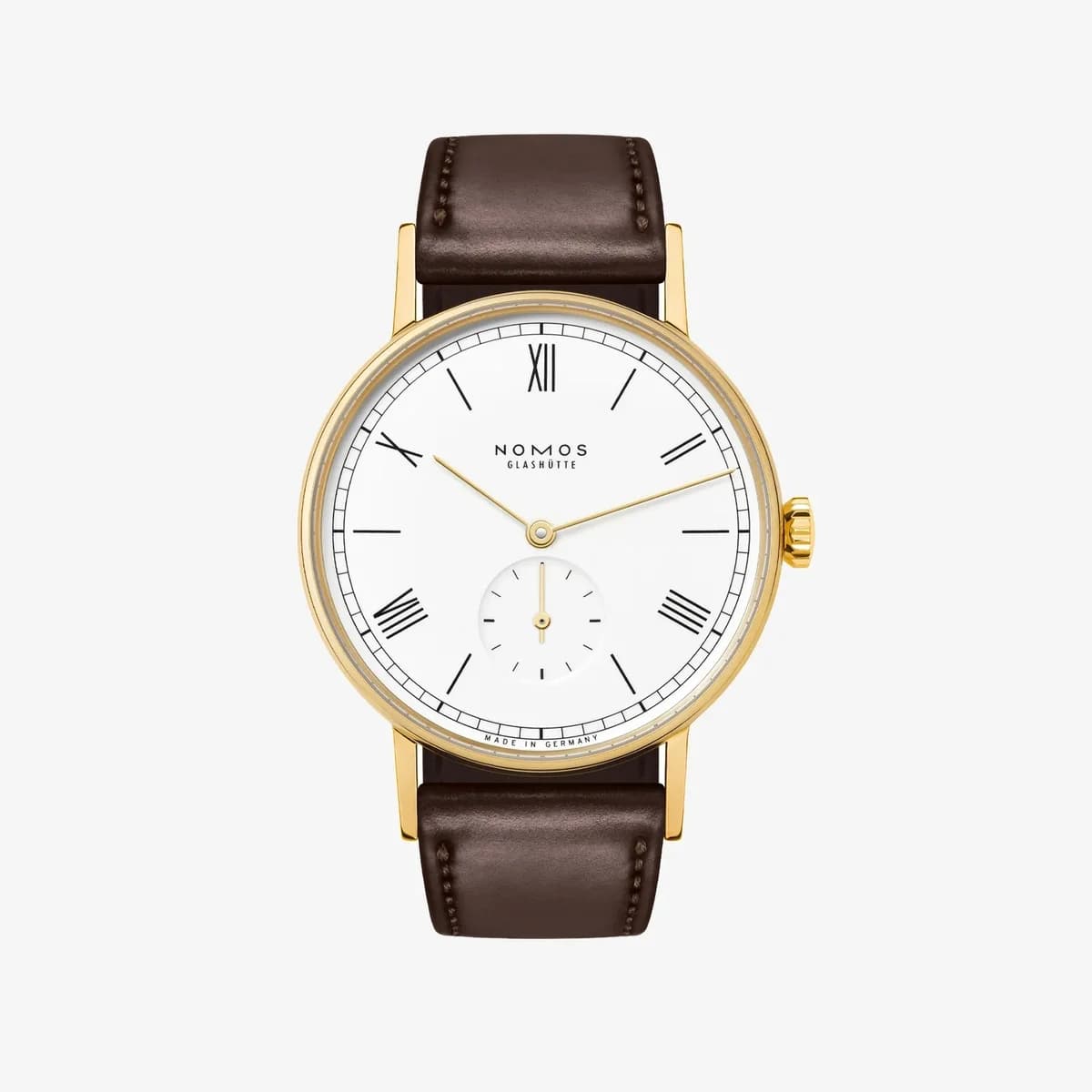 Nomos Glashütte Ludwig Gold Enamel White Doré 216
