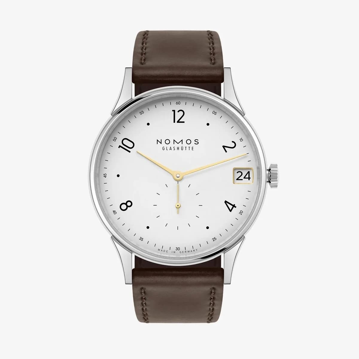 Nomos Glashütte Minimatik 39 Date Gold 1251 — фото часов Nomos Glashütte Minimatik 39 Date Gold 1251 — фото часов
