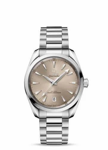 Omega Seamaster Aqua Terra 150M Master Chronometer 38 Stainless Steel / Sandstone / Bracelet 220.10.38.20.09.001
