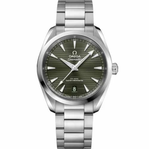 Omega Seamaster Aqua Terra 150M Master Chronometer 38 Stainless Steel / Green / Bracelet 220.10.38.20.10.003