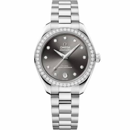 Omega Seamaster Aqua Terra 150M Master Co-Axial 30 Stainless Steel - Diamond / Grey - Diamond / Bracelet 220.15.30.20.56.001