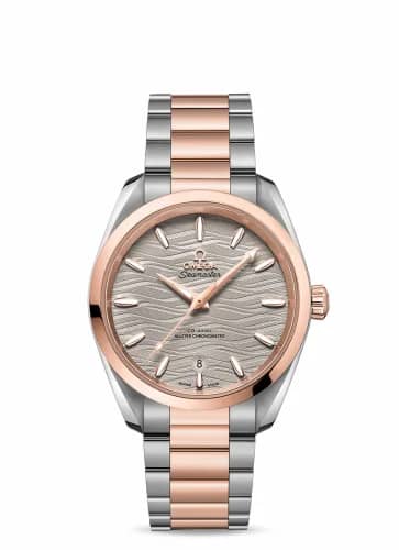 Omega Seamaster Aqua Terra 150M Master Chronometer 38 Stainless Steel / Sedna Gold / Grey-Waves / Bracelet 220.20.38.20.06.001
