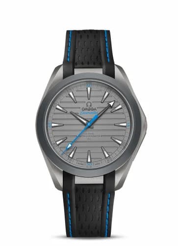 Omega Seamaster Aqua Terra 150M Master Chronometer 41 Ultra Light Titanium / Grey - Blue / Rubber 220.92.41.21.06.002