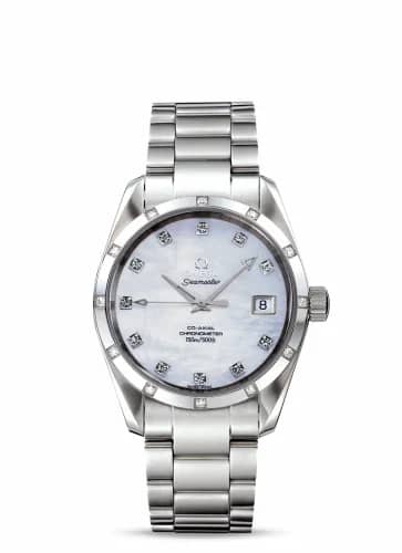 Omega Seamaster Aqua Terra 150M Co-Axial 36.2 Stainless Steel / Diamond / MOP / Bracelet 2505.75.00