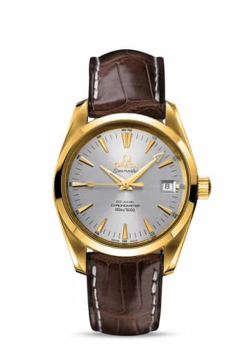 Omega Seamaster Aqua Terra 150M Co-Axial 39.2 Yellow Gold / Silver 2603.30.37