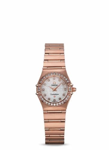 Omega Constellation Quartz 22.5 '95 Red Gold / Diamond / MOP 1160.75.00