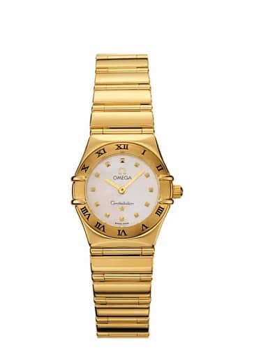Omega Constellation Quartz 22.5 My Choice Yellow Gold / White 1161.71.00