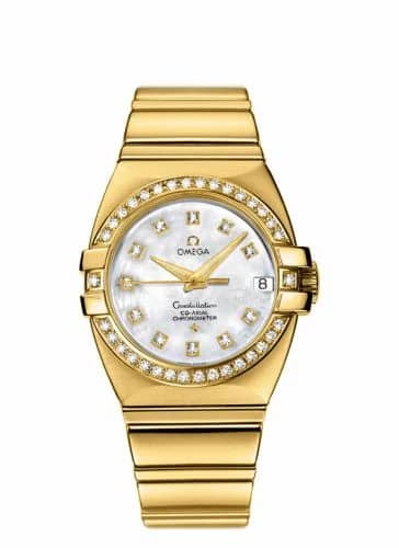 Omega Constellation Co-Axial 31 Double Eagle Yellow Gold - Diamond / MOP 1199.75.00