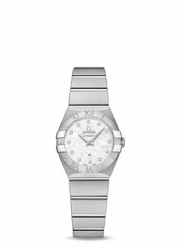 Omega Constellation Quartz 24 Stainless Steel / MOP 123.10.24.60.55.004