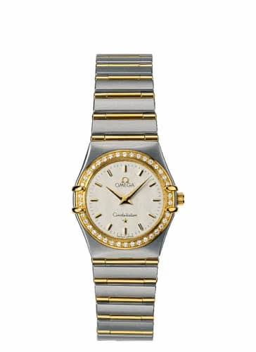 Omega Constellation Quartz 25.5 Stainless Steel / Yellow Gold / Diamond / Silver 1277.30.00