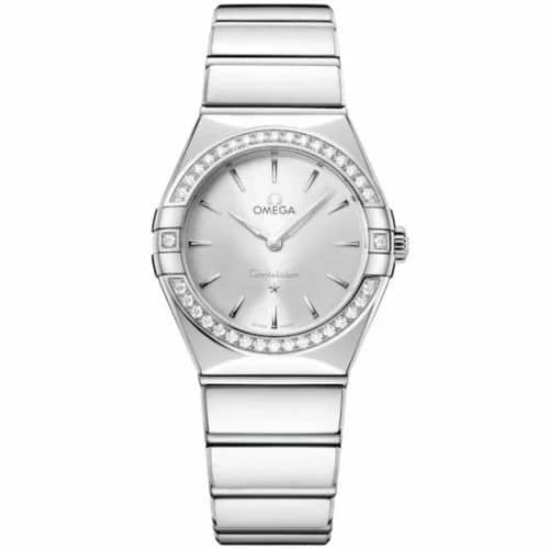 Omega Constellation 28 Quartz Stainless Steel - Diamond / Silver 131.15.28.60.02.001