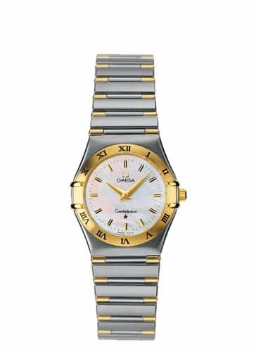 Omega Constellation Quartz 25.5 Stainless Steel / Yellow Gold / MOP 1372.70.00
