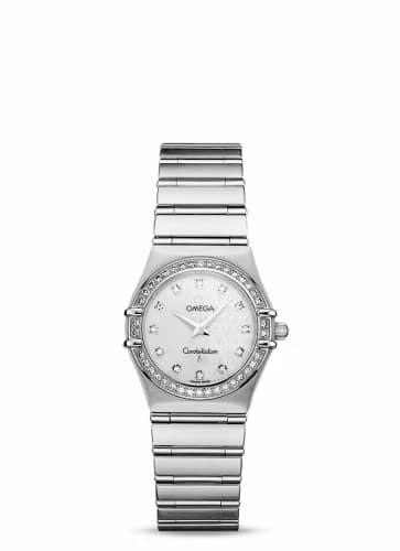 Omega Constellation Quartz 25.5 '95 Stainless Steel / Diamond / MOP 1458.75.00