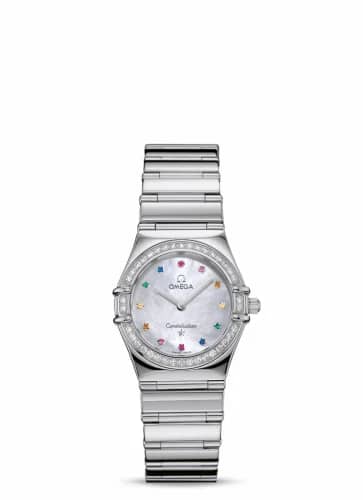 Omega Constellation Quartz 25.5 My Choice Stainless Steel / Diamond / MOP Iris 1475.79.00