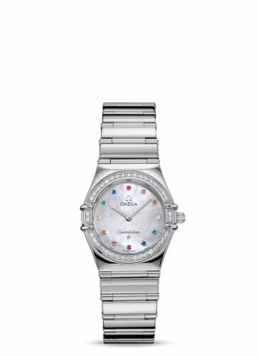 Omega Constellation Quartz 25.5 My Choice Stainless Steel / Diamond / MOP Iris 1475.79.00