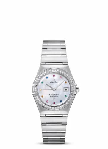 Omega Constellation Automatic 27.5 My Choice Stainless Steel / Diamond / MOP Iris 1495.79.00