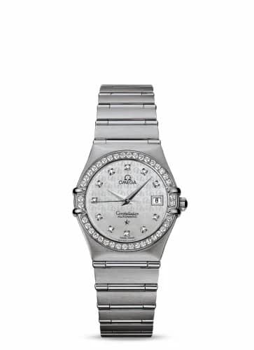 Omega Constellation Automatic 27.5 '95 Stainless Steel / Diamond / Silver Omega 1498.75.00