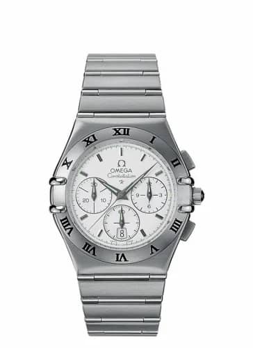 Omega Constellation Quartz 39 Chronograph Stainless Steel / Silver 1542.30.00