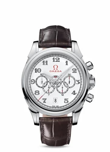 Omega De Ville Co-Axial 41 Chronograph Stainless Steel / White / Olympic Timeless 422.13.41.52.04.001