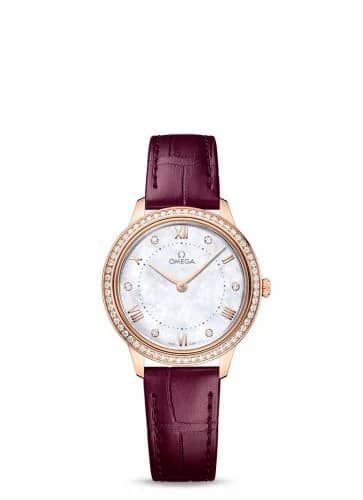 Omega De Ville Quartz 30 Sedna Gold - Diamond / MOP - Diamond 434.58.30.60.55.001