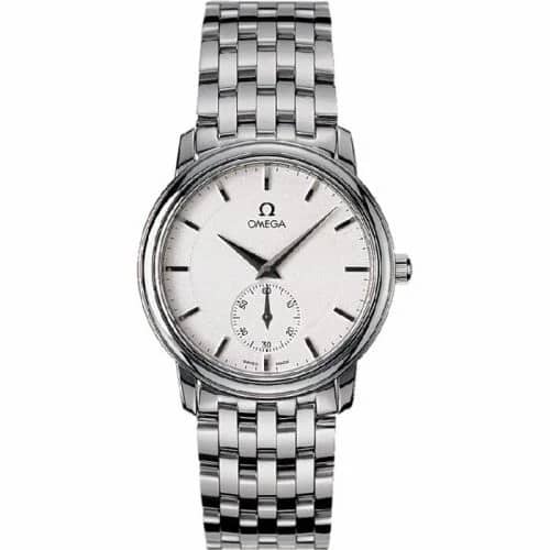 Omega De Ville Prestige Small Seconds 34.4 Stainless Steel / Silver / Bracelet 4520.21.00