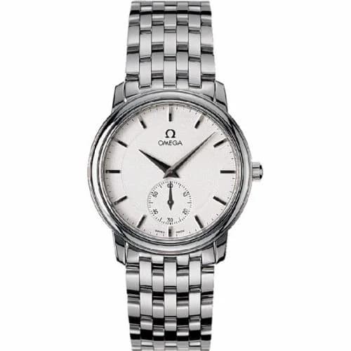 Omega De Ville Prestige Small Seconds 34.4 Stainless Steel / Silver / Bracelet 4520.21.00