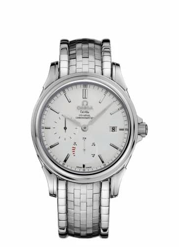 Omega De Ville Prestige Co-Axial 38.7 Power Reserve Stainless Steel / Silver / Bracelet 4532.31.00