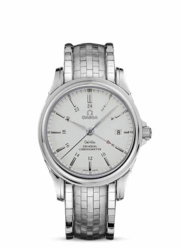 Omega De Ville Co-Axial 38.7 GMT Stainless Steel / Silver / Bracelet 4533.31.00