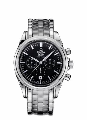 Omega De Ville Co-Axial 41 Chronograph Stainless Steel / Black / Bracelet 4541.50.00