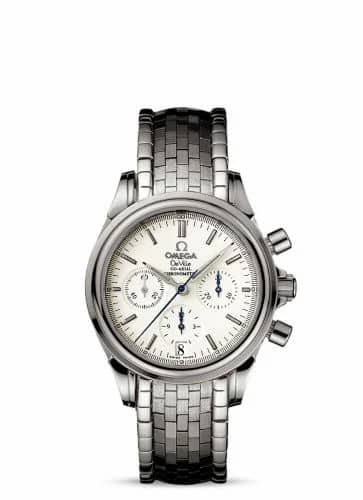 Omega De Ville Co-Axial Chronograph 35 Stainless Steel / Silver / Bracelet 4572.31.00