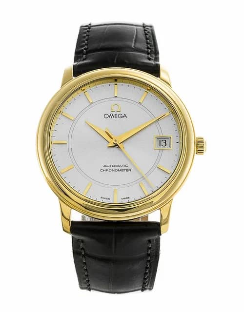 Omega De Ville Prestige Automatic 34.7 Yellow Gold / White 4600.31.02