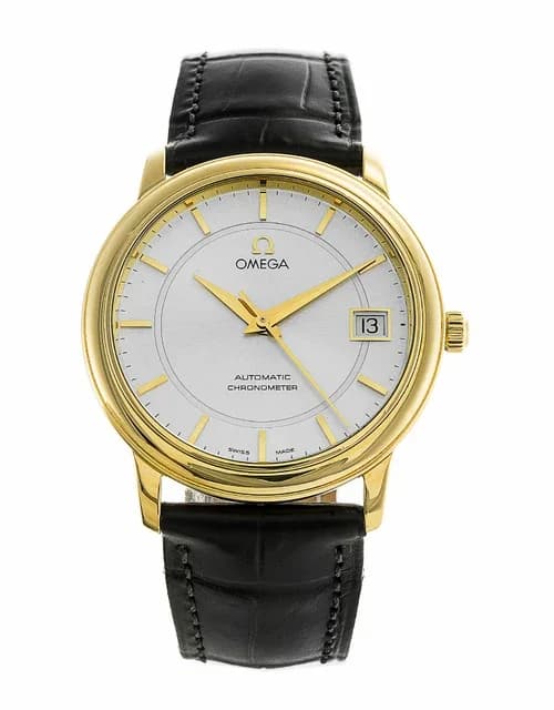 Omega De Ville Prestige Automatic 34.7 Yellow Gold / White 4600.31.02