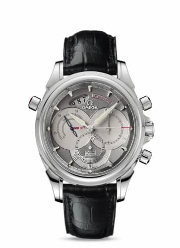Omega De Ville Co-Axial 41 Chronoscope Rattrapante Platinum / Grey 4647.40.31