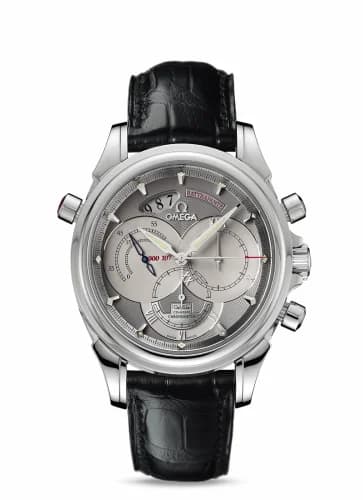 Omega De Ville Co-Axial 41 Chronoscope Rattrapante Platinum / Grey 4647.40.31