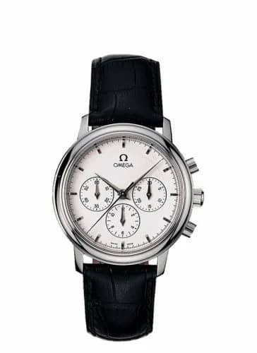 Omega De Ville Prestige Chronograph Stainless Steel / Silver 4840.21.00
