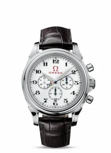 Omega De Ville Co-Axial 41 Chronoscope Stainless Steel / White / Olympic Timeless 4846.20.32