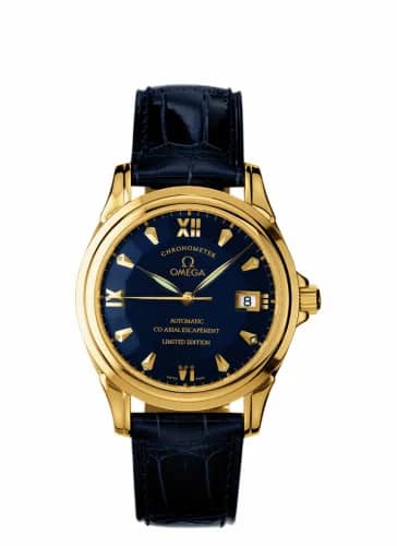 Omega De Ville Co-Axial 37.5 Red Gold / Blue / LTD 5931.81.23