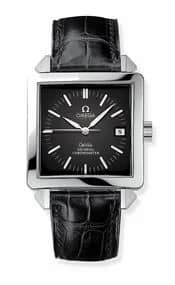 Omega De Ville Byzantium Co-Axial 33.4 Co-Axial Stainless Steel / Black / Russia 7802.50.31