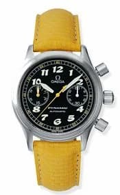 Omega Dynamic III Chronograph Stainless Steel / Black / Yellow Coramide 5290.50.40