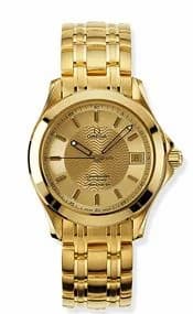 Omega Seamaster 120M Automatic 36.25 Yellow Gold / Champagne 2101.11.00