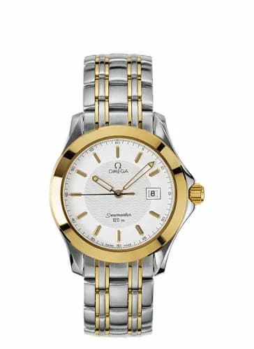 Omega Seamaster 120M Quartz 41 Stainless Steel / Yellow Gold / White / Bracelet 2311.21.00