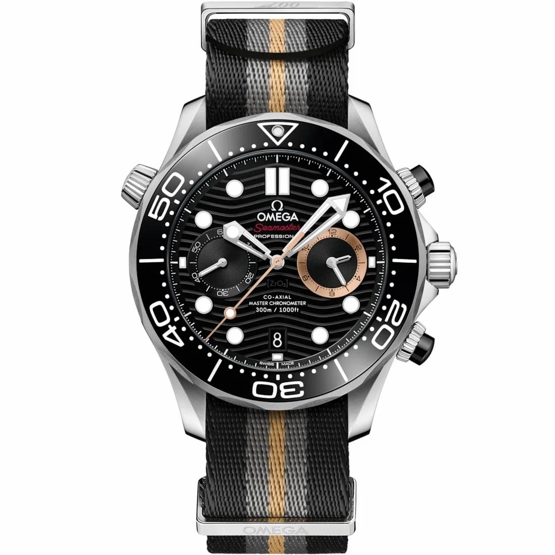 Omega Seamaster Diver 300M Master Co-Axial 44 Chronograph James Bond First Light 210.32.44.51.01.002
