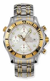 Omega Seamaster Diver 300M Automatic 41.5 Chronograph Stainless Steel / Yellow Gold / Silver / Bracelet 2398.20.00