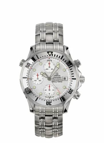 Omega Seamaster Diver 300M Automatic 41.5 Chronograph Stainless Steel / White / Bracelet 2598.20.00