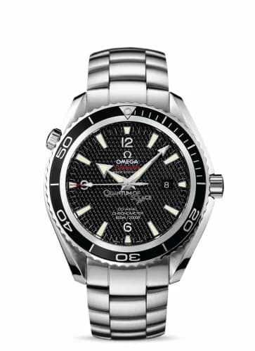 Omega Seamaster Planet Ocean 600M Co-Axial 45.5 Stainless Steel / Black / Bracelet / Quantum of Solace 222.30.46.20.01.001